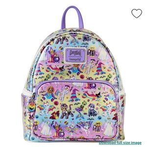HALLOWEEN LISA FRANK HOLOGRAPHIC MINI BACKPACK 🎃🌈
